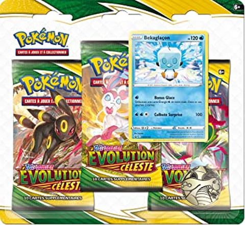 Pack 3 Boosters - Pokemon -fin D Année 2021
